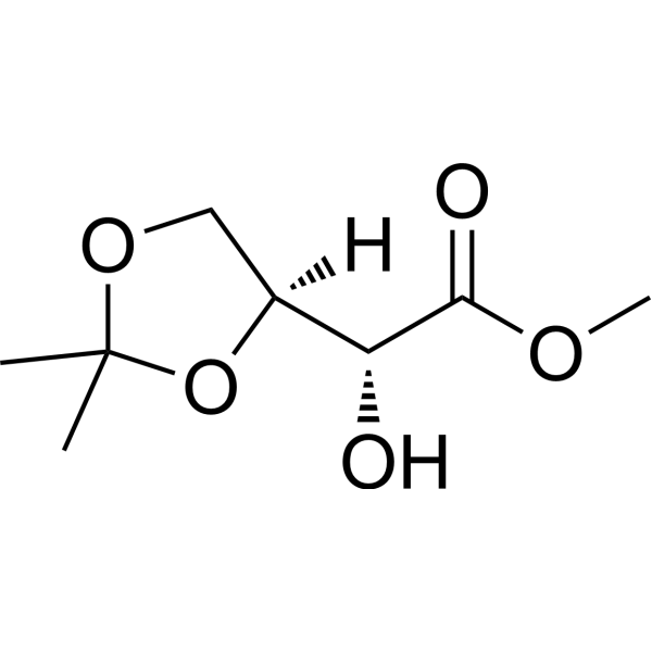 Methyl 3,4-O-isopropylidene-L-threonate 92973-40-5